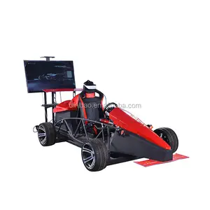 Simulador de coche de carreras VR, máquina de juego Popular, go kart VR racing, en venta