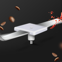 Nouveau Moulin à Café Portable Domestique 2026 en Acier Inoxydable, Mini Broyeur Électrique Automatique pour Grains et Noix
