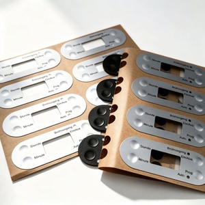 Etiqueta OEM para Panel de Interruptores con PET, PC, PVC, Impermeable, Personalizada, Autoadhesiva, para Dispositivos, Envío Incluido, Gran Venta - Product Image 2