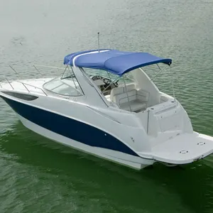 KINOCEAN New Design 8.7m 90hp Aluminium Boat Cabin Cruiser Yacht For Water Recreations
