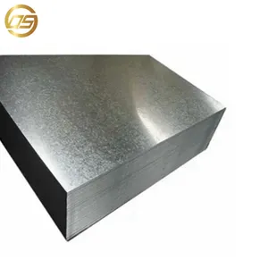 Hoja de acero galvanizada Precio justo Calidad Alta fabricación industrial Z275 Z180 Placa de acero recubierta de zinc Galvalume sumergido en caliente