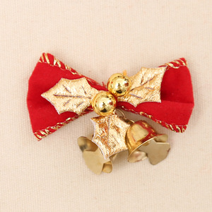Home Decoration <b>Christmas</b> <b>Tree</b> Ornaments Gift Bells <b>Mini</b> <b>Christmas</b> Bow Festival Decoration Ornaments - Product Image 6