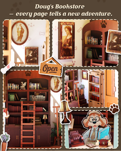 Miniature Booknook Kit-Doug's Bookstore - Product Image 4