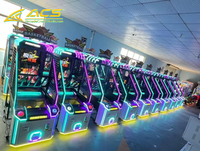 Machine de jeu de basket-ball d'arcade pour enfants ACS, à monnayeur, 220V, en métal, garantie 1 an, avec affichage LED du score et machine à tirer des balles