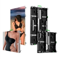 Armoire de location d'écrans muraux vidéo 960x960mm couleur P4 P5 P6 P8 P10 affichage LED publicitaire extérieur Smd