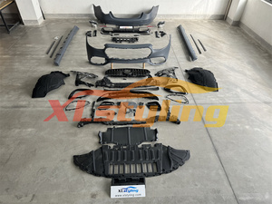 Kit de carrosserie de mise à niveau XLstyling Facelift pour <span class=keywords><strong>Mercedes</strong></span> Benz W223 2021 + S63 Bodykit noir brillant pour pare-chocs de voiture normal W223 - Product Image 6