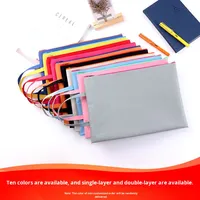 Bolsa de Trabajo para Archivos, Materiales de Estudio, Bolsa para Tareas A4, Bolsa para Guardar Pruebas Escolares, Bolsa Impermeable de Tela Oxford