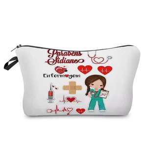 Perfect gift High Quality Cosmetic <b>Bag</b> for <b>Nurse</b> Travel Toiletry Pouch Durable Makeup Organizer for <b>Nurse</b> Travel Cosmetic - Product Image 1