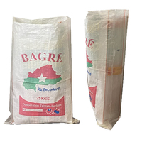 Vente en gros, sacs tissés en polypropylène PP de 25 kg, 50 kg, 100 kg pour le riz, les céréales, le maïs, la farine, les aliments pour animaux, les engrais, usage agricole