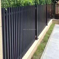 Clôture moderne en alliage d'aluminium pour balcons, escaliers, terrasses, rampes et garde-corps avec installation facile, garantie de 3 ans