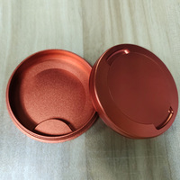 Vente en gros de boîtes à snus en acier inoxydable et alliage d'aluminium usinées par CNC avec ouvre-bouteille et services d'électroérosion à fil pour tabac à snus