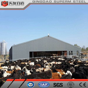 <span class=keywords><strong>Precio</strong></span> de fábrica, estructura de acero prefabricada moderna, cobertizo para vacas lecheras, <span class=keywords><strong>precio</strong></span> de Casa de granja de Metal, cobertizo para Granero, cobertizo para ganado, edificios - Product Image 5