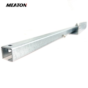 Nóng!! 2 Lần Đẩy Mở Che Giấu Ngăn Kéo Trượt Với Xử Lý Kính Thiên Văn Đường Sắt Đồ Nội Thất Thanh Trượt - Product Image 3