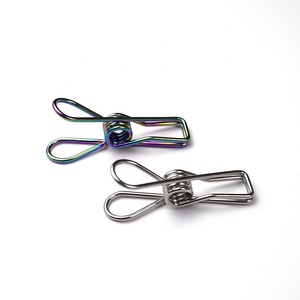 Pinzas para Ropa de Acero Inoxidable 316 304 201 con Recubrimiento PVD Color YB - Product Image 1
