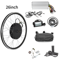 Kits de Conversion Électriques de Haute Performance pour Pneus Larges avec Moteur Moyeu 48V 1500W Sans Balais et Sans Engrenages 26"x4.0 Super Kits