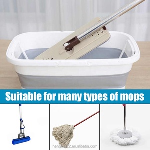 Lot de 10 outils de nettoyage ménager : Seau à serpillière portable et pliable, bassin rétractable pour la pêche, seaux pliables pour le <span class=keywords><strong>camping</strong></span> et le lavage de voiture - Product Image 3