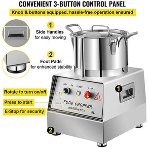 Picadora eléctrica para alimentos, procesador de alimentos, picadora de carne, picadora, picadora, 550, 750, 850, 1100, 1400, <span class=keywords><strong>2000</strong></span> W, 550W, 1100W, novedad de 1400 - Product Image 3