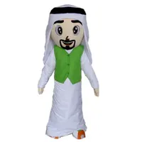 HOLA príncipe Árabe traje de la mascota/gente traje de la mascota para la venta