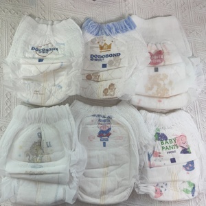 De nieuwste hoogwaardige wegwerpluiers van zachte, superademende baby luiers van Chinese fabrikant, luiers voor baby's, graad B. - Product Image 1