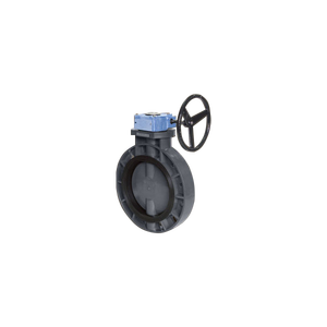 Actuador Neumático Eléctrico Tipo Wafer, Material CPVC, ANSI150 JIS10K PN16, Brida ISO5211, Base de Montaje, Válvula de Mariposa de Plástico PVC - Product Image 2