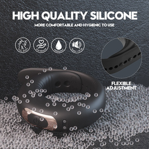Anelli vibranti per uomo/donna con telecomando per il blocco del pene e la <span class=keywords><strong>prevenzione</strong></span> dell'eiaculazione precoce (Applicazione: Nessuna, Funzione: Nessuna) - Product Image 4