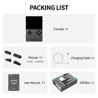 Console de jeu portable Trimui Brick Hammer avec écran de 3,2 pouces, Linux, fabrication CNC de précision, corps entièrement métallique, lecteur de jeux portable