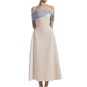 Cream Colored Evening Gowns - Elegant & Sexy Dressing