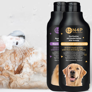 Shampooing professionnel pour chiens et chats, nettoyage en profondeur, pour peaux sensibles, après-shampooing pour chiens, marque privée, vente en gros fabricant - Product Image 2