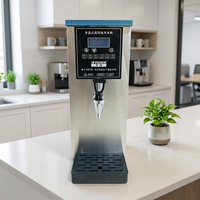 Chauffe-eau électrique en acier inoxydable 35L/H avec contrôle par micro-ordinateur pour cuisines commerciales