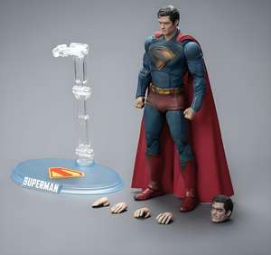 Fondjoy DC Movie Action Figure-Bataille Endommagée Version Supermanes Collection Statue Modèle Jouet Cadeau pour Garçons et Hommes Collectionneurs - Product Image 1