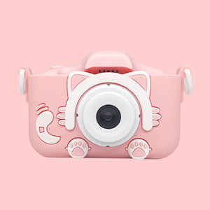20MP1080P çocuklar için Selfie Video kamera yürümeye başlayan 3 ila 12 yaşındaki silikon darbeye dayanıklı durumda çocuklar dijital kamera oyuncaklar noel hediyesi - Product Image 1