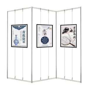 Draagbare Prefab Aluminium Frame Foto Display Board, Foto 'S Boards, Draagbare Impuls Display