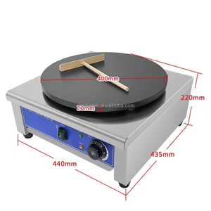 Macchina Elettrica <span class=keywords><strong>per</strong></span> <span class=keywords><strong>Pancake</strong></span> WeWork, Piastra Singola 3000W, Macchina Commerciale <span class=keywords><strong>per</strong></span> Crepes - Product Image 2