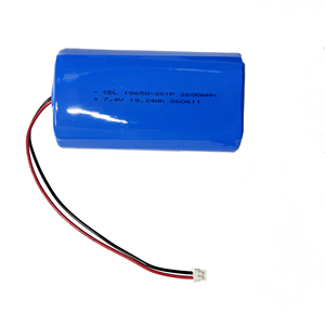 Paket Baterai Lithium Ion Silinder Isi Ulang CEL 18650 2S1P 7.4V 2600mAh untuk Pompa ASI Manual - Product Image 1