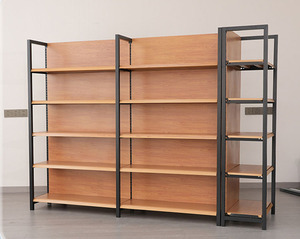 Scaffali Metallici per Supermercati - Espositori a Doppio Lato Resistenti, Autoportanti, Installazione Rapida, Pronta Consegna - Product Image 3