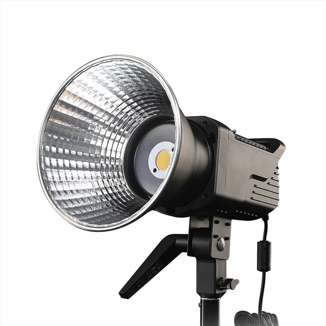LUXCEO SL100D LED Video Light Bi-Color 2700-6500K 100W CRI95+ 6 Light Effects Silent Mode Bowens Mount Photography Studio Light