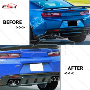 Diffuseur de pare-chocs arrière ABS pour Chevrolet <span class=keywords><strong>Camaro</strong></span> 2016-2024, style ZL1, lèvre de séparation performance - Product Image 5
