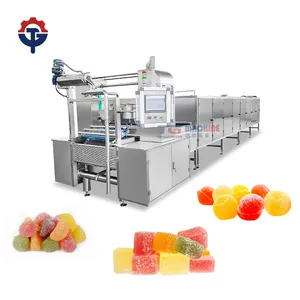 TG 80/150KG/H Full Auto Jelly Soft Gummy Bear Candy Making Machine