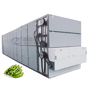 Secador de malla de alta eficiencia y gran capacidad para el procesamiento continuo de frijoles y guisantes - Product Image 1