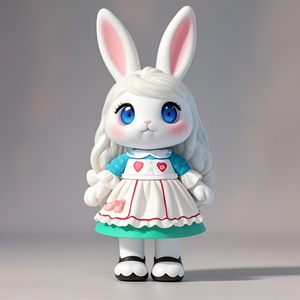 Personalizzato <span class=keywords><strong>PVC</strong></span> Cartoon cane Mini Designer statua figure OEM vinile Action figure per l'intrattenimento - Product Image 2