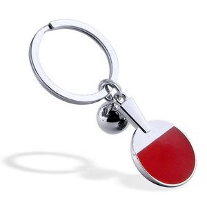 Llavero Metálico Personalizado para Mesa de Ping Pong, Regalos Deportivos Creativos, Llavero Promocional con Logotipo y Mosquetón Publicitario - Product Image 1