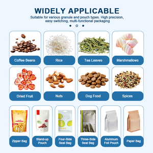 Machine d'emballage et de scellage Doypack pour sachets à fermeture éclair, pour <span class=keywords><strong>mini</strong></span>-bœuf séché et pop-corn, de qualité alimentaire - Product Image 2
