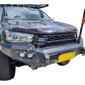 Calandre de pare-chocs avant modifiée avec feux pour les modèles Hilux Revo 2015, 2016 et 2017. - Product Image 3