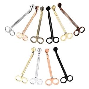 Wholesale <strong>Candle</strong> <strong>Wick</strong> <strong>Trimmers</strong> Brass Luxury Stainless Steel <strong>Wick</strong> <strong>Trimmer</strong>/<strong>wicks</strong> Cutter - Product Image 2