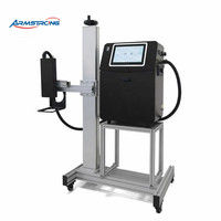 Printer kode QR Ink-Jet UV untuk mesin Coding tanggal botol pipa bantalan rem Boxes-220V inti pompa PLC untuk tanda plastik