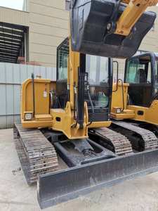 Excavadora sobre orugas Caterpillar 305.5E2 306E2 306e usada original con cadena en gran oferta - Product Image 6