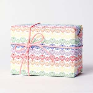 Wholesale High Quality Disposable Birthday <b>Wrapping</b> <b>Paper</b> Rolls <b>Rainbow</b> Coated Superior Craftsmanship - Product Image 4