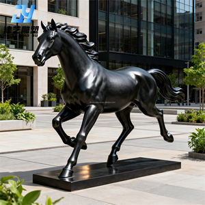 Yüksek Kaliteli Paslanmaz Çelik At Heykelleri ve Metal Sanat Eserleri, Dış Mekan Ticari Alanlar ve Peyzaj Dekorasyonu İçin - Product Image 2