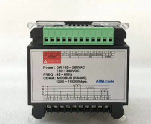 <span class=keywords><strong>Compteur</strong></span> solaire numérique Fineco PM835 96*96mm 5A AMR Energy avec triphasé, certifié CE, Modbus RTU, précision de classe 1 - Product Image 3