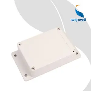 Saipwell waterproof abs case ip67 water proof fireproof wall plug enclosure